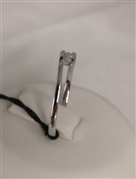 Ring Giorgio Visconti Woman in White Gold Diamante 0.1 Ct ABX16169 - ABX16169-16